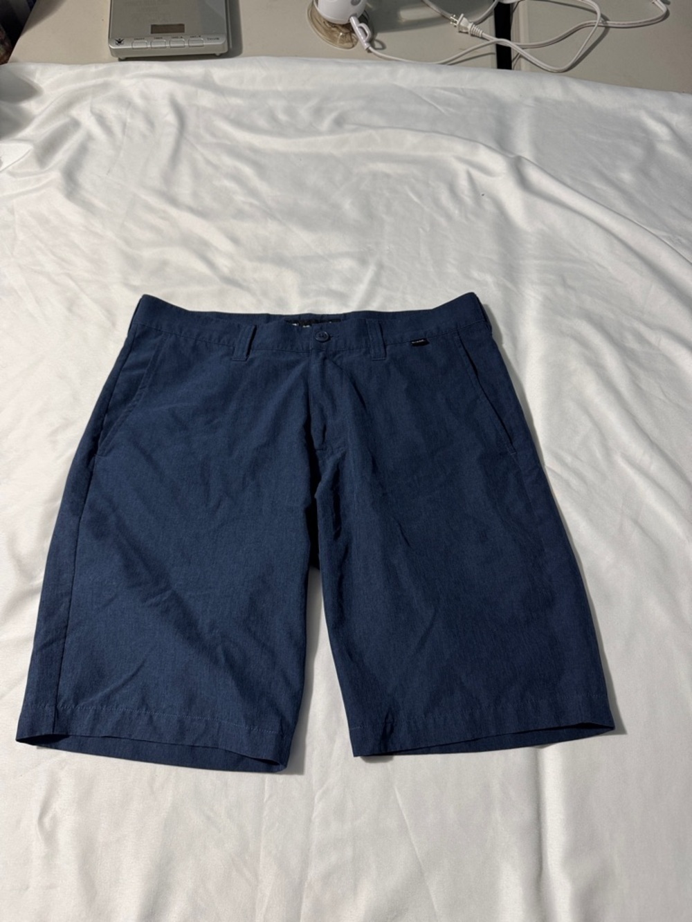 TravisMathew Men’s Navy Shorts Size 32 Golf Summer Casual Preppy Resortwear